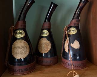George Dickel Bottles- set of 3- $30 for all