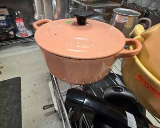 Le Creuset pot with lid