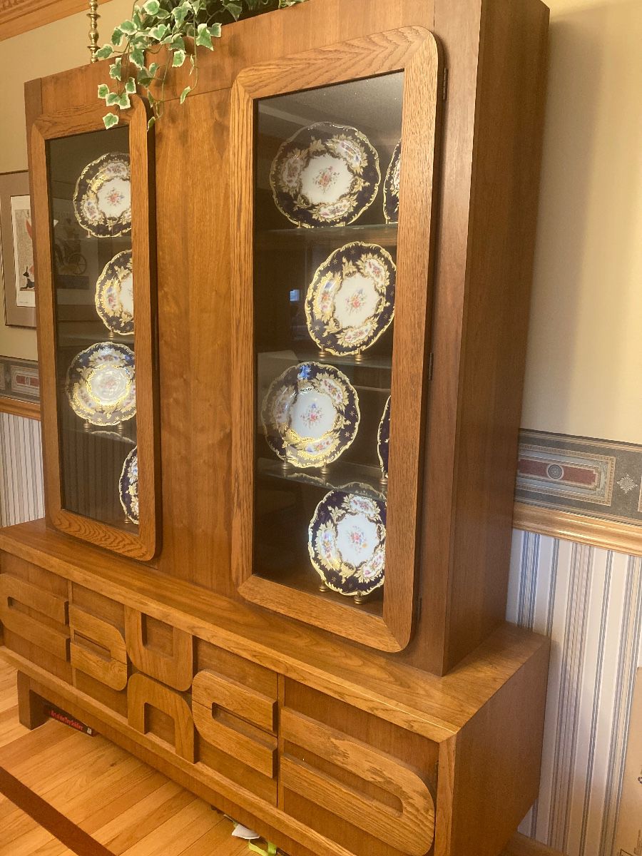 Fabulous china cabinet by Lane.