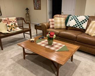 MCM coffee table, and very well cared for furniture throughout.