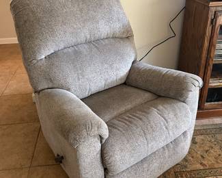 One of two recliners , both in great condition.