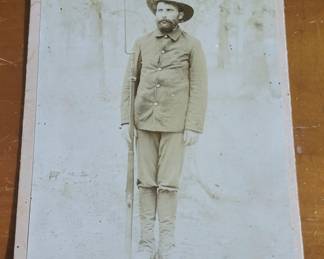 Williams McKinley Cabinet Card Photograph