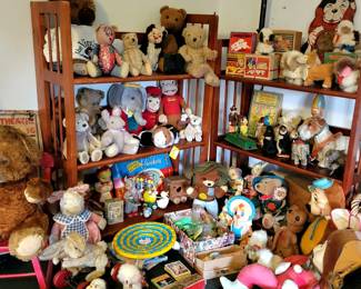 Antique Toys and Plush 