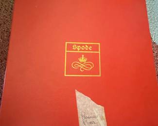 Spode "The Service of the Passover" Seder Plate