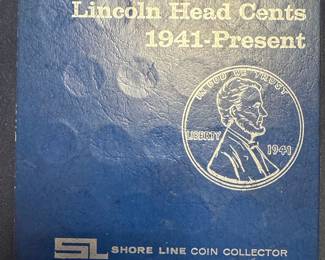 Shore Line Coin Collector Lincoln Head Cents Album (1941-Present)