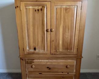 Broyhill Fontana Solid Pine Armoire