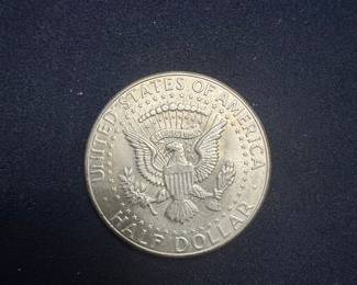 1964 Kennedy Half Dollar Coin - 90% Silver