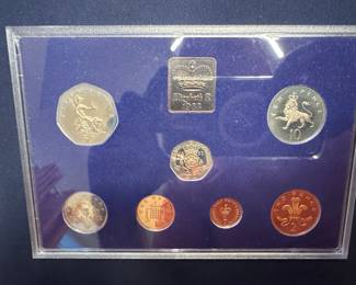 1982 Great Britain & Northern Ireland Proof Coinage Set