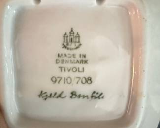 Royal Copenhagen "Storkereden" Mini Plates by Kjeld Bonfils