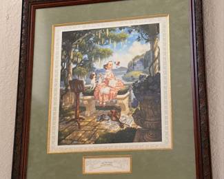 Little Miss Muffet by Scott Gustafson Limited Edition Print