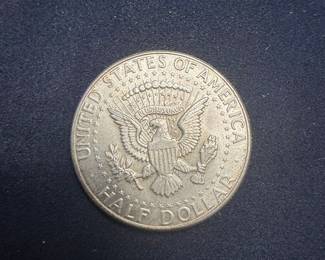 1964 Kennedy Half Dollar Coin - 90% Silver