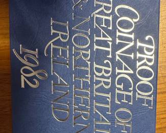 1982 Great Britain & Northern Ireland Proof Coinage Set