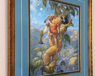 Jack and the Beanstalk by Scott Gustafson Print