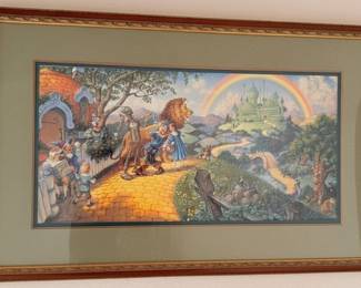 Scott Gustafson "Follow the Yellow Brick Road" Art Print