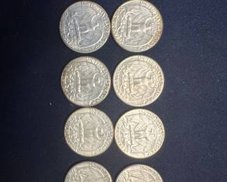 1963 Washington Quarter Coins (Lot of 8)