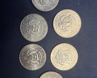 1971 Kennedy Half Dollar Coins