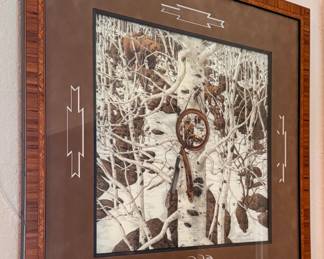 Bev Doolittle "Two More Indian Horses" Triptych Art Print