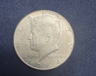 1964 Kennedy Half Dollar Coin