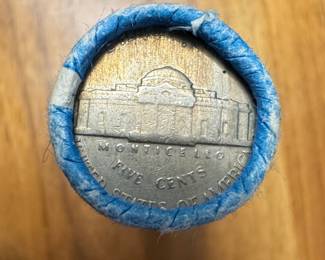 Roll of 40 United States Nickels