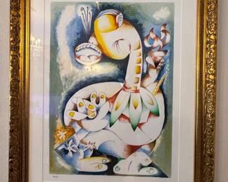 Alexandra Nechita Surrealist Art Print, Edition 1492/2500