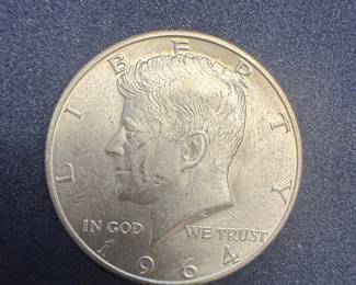 1964 Kennedy Half Dollar Coin