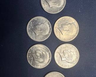 1971 Kennedy Half Dollar Coins