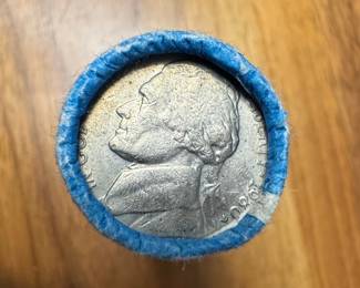 Roll of 40 United States Nickels