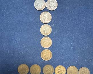 Indian Head Pennies Collection