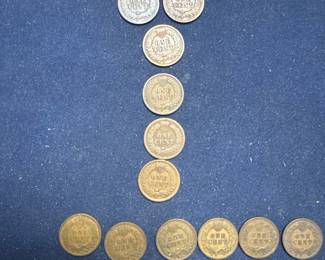 Indian Head Pennies Collection
