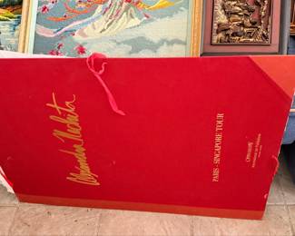 Alexandra Nechita "Paris - Singapore Tour" Lithograph