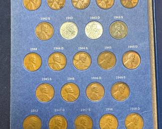 Shore Line Coin Collector Lincoln Head Cents Album (1941-Present)
