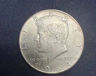 1964 Kennedy Half Dollar Coin