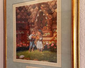 Scott Gustafson "Hansel and Gretel" Limited Edition Print