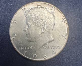 1964 Kennedy Half Dollar Coin