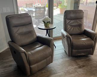 Swivel Glider Recliners (w/battery packs)