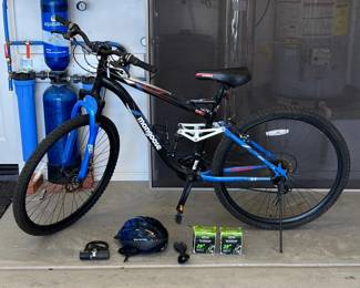 Mongoose + Schwinn Helmet + Tire Sealant + Bike Lock + Mirror