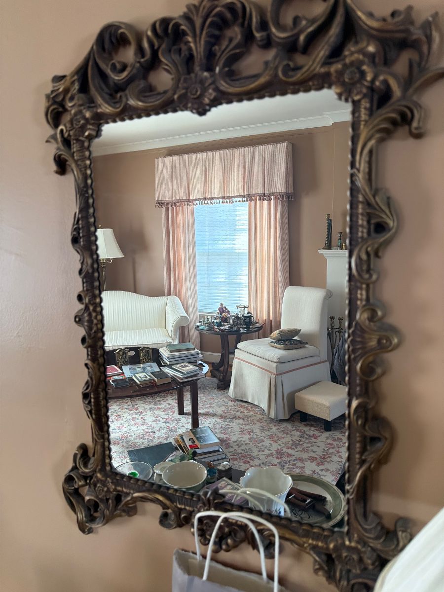 Ornately Framed Mirror