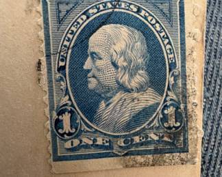 Vintage postage stamp