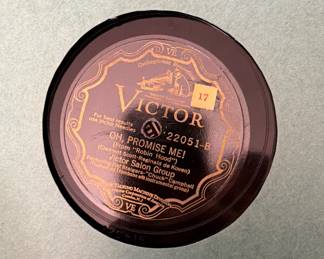 Victor 78 Record Oh Promise me