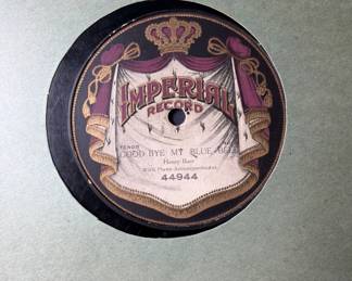 Imperial 78 Record Good Bye My Blue Blue 