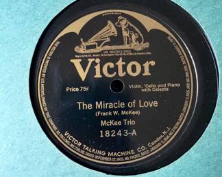 Victor 78 record The Miracle of Love