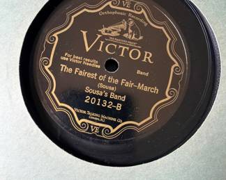 Victor 78 Record The fairest of the Fair march