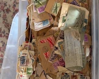 Vintage Postage stamps