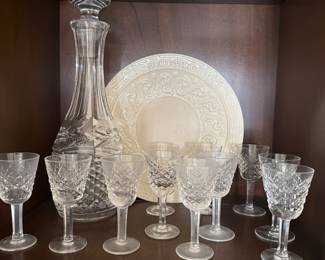Waterford Crystal Shot glasses and carafe