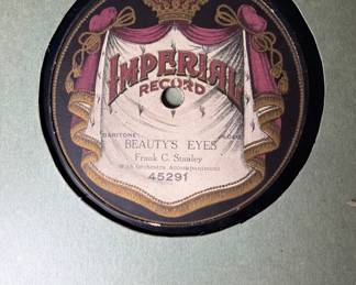 Imperial 78 Record Beauty's Eyes 