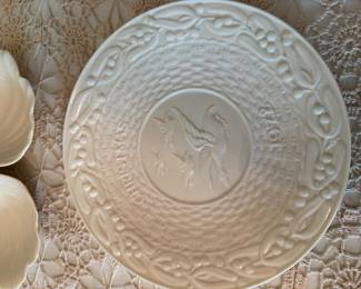 1972 Belleek The flight of the earls Christmas Plate