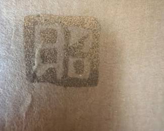 Collage art signature