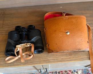 Binoculars  with case