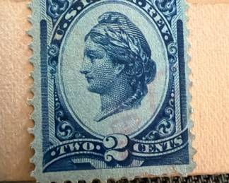 Vintage postage stamp
