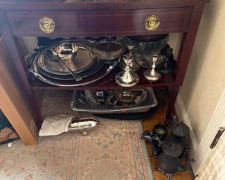 Sterling and silverplate